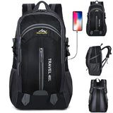 New Men Backpack USB Charging 40L Large Capacity