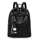 Woman New High Quality Leather Backpack