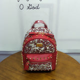 2019 Leather Women Backpack