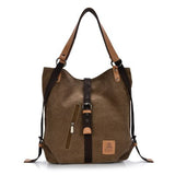 Fashion Canvas Printing Backpack Women