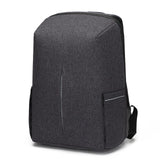 Men's USB charging 15.6" laptop notebook backpack
