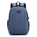 2019 new USB charging fashion waterproof men backpack