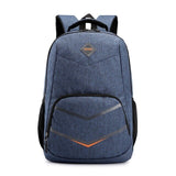 men waterproof USB charging backpack