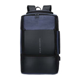 Men large capacity anti theft backpack