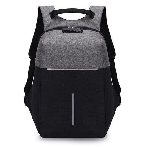 Anti Theft Laptop Backpack Men Multifunction USB Charging Backpack