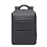 Men Anti-theft USB charging Laptop backpack