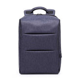 Men Anti-theft USB charging Laptop backpack